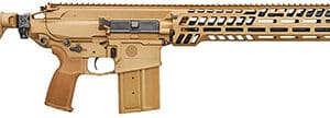 Sig Sauer MCX-Spear 16-inch barrel coyote finish with Magpul SL-M stock and 20-round magazine