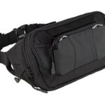 169415 Vertx VTX5228IBK SOCP Tactical Tactical Fanny Pack It's Black Mesh Pockets 17" Long