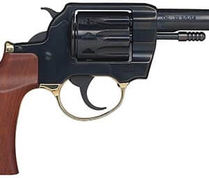 Henry H016GD   22 LR 10rd 4" Blued Blued Polished Walnut Gunfighter Grip Transfer Bar Safety