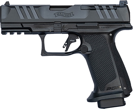 Walther PDP F-Series Pro 9mm pistol, black, 4.1in barrel, optic-ready
