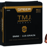 29652 Speer 3995 TMJ 9mm 115gr Total Metal Jacket 100 Per Box/5 Case