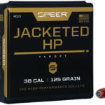 29662 Speer 4013 Handgun 38Cal 125gr Jacketed Hollow Point 100 Per Box/5 Case