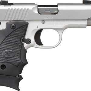 Kimber Micro 9 Stainless 9mm pistol with mini-compensator and Truglo Tritium Pro sights