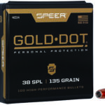 35521 Speer 4014 Gold Dot Personal Protection 38Special 135gr Hollow Point 100 Per Box/5 Case