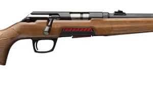 Winchester Xpert Sporter SR .22 LR rifle with 16.5 inch threaded barrel and satin wood stock