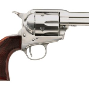Taylors and Company Runnin Iron .45 Long Colt revolver 3.50 inch barrel stainless finish checkered walnut grip
