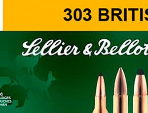 Sellier & Bellot SB303A Rifle  303British 180gr Full Metal Jacket 20 Per Box/20 Case