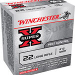 65126 Winchester Ammo X22LRS Super X 22LR #12Shot 50 Per Box/100 Case