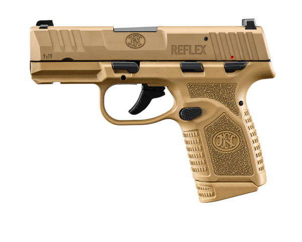 661014218c4c FN REFLEX 9MM FDE 3.3" 10+1 SFTY