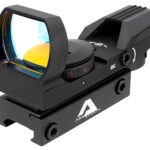 77204 Aim Sports RT401 Reflex Sight Classic Edition Matte Black 1 x 34 mm Red Multi Reticle