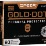 A23604GD SPEER GOLD DOT 32 ACP 60GR - GDHP 20RD 10BX/CS