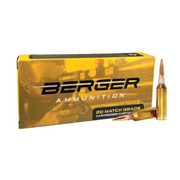 BB50030 Berger Hybrid Target Rifle Ammunition .300 PRC 215gr OTM 2940 fps 20/ct