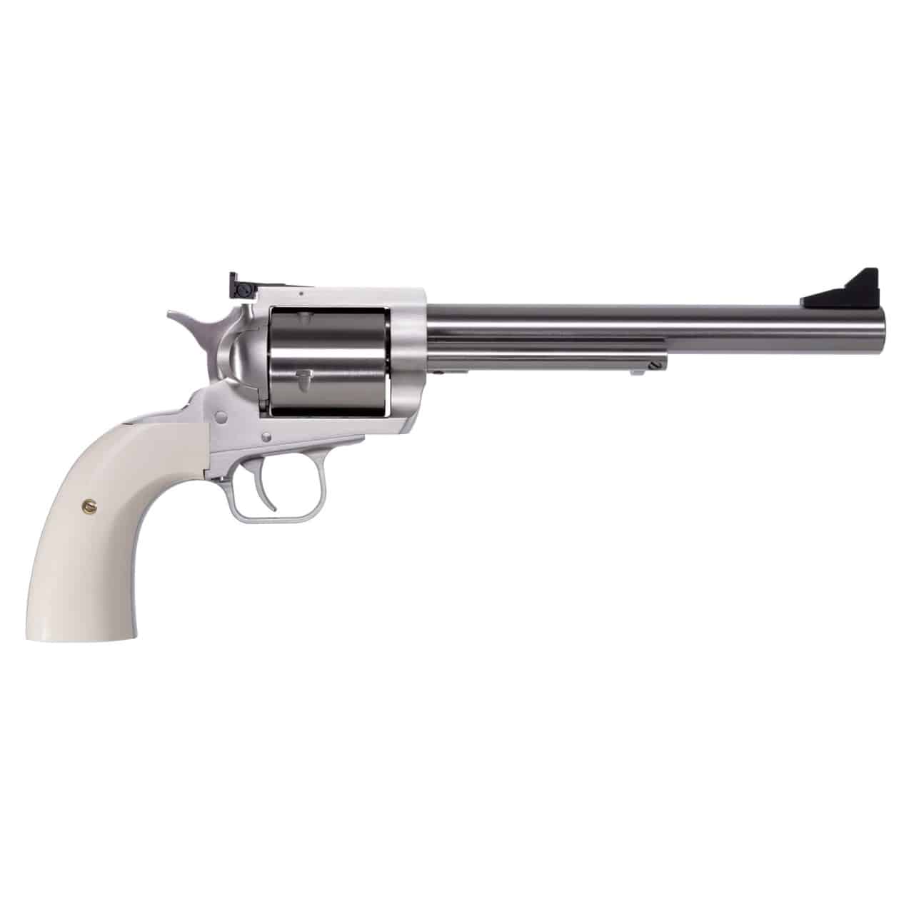 Magnum Research BFR .500 Linebaugh 7.5 inch revolver brushed stainless with Bisley grips