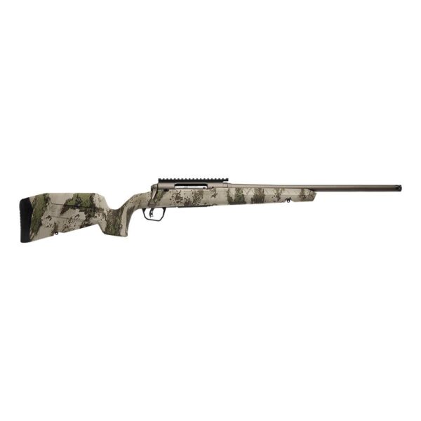 BV32281 1 Savage Arms Axis 2 Pro Rifle .243 Win 4rd Magazine 20" Threaded Barrel Savage Woodland Camo