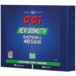 CCI3740B 1 CCI 40S&W BISMUTH SHOTSHELL 10/200