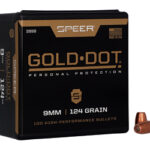 CCI3998 1 SPR GOLD DOT .355 124GR HP 100CT