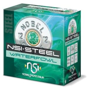 Nobel Sport Steel Waterfowl Shotshells 12 ga 3" 1-1/4 oz 1450 fps #BB 25/ct
