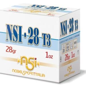 Nobel Sport 28 T3 Shotshells 28 ga 2-3/4" 1 oz 1205 fps #7.5 25/ct