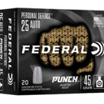 FEPD25P1 1 3 FED PUNCH 25 AUTO 45GR SLD 20/200