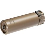 FHSOCOM556MINI2DE Surefire 2nd Gen Fast Attach SOCOM556-MINI2 Suppressor 5.56mm Stainless Steel FDE