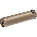 FHSOCOM556RC2DE3 Surefire 2nd Gen Fast Attach SOCOM556-RC2 Suppressor 5.56mm Stainless Steel FDE