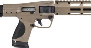 Smith & Wesson M&P FPC 9mm folding carbine Flat Dark Earth profile