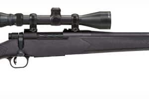 Mossberg Patriot Super Bantam 7mm-08 Remington scoped rifle 20-inch fluted barrel