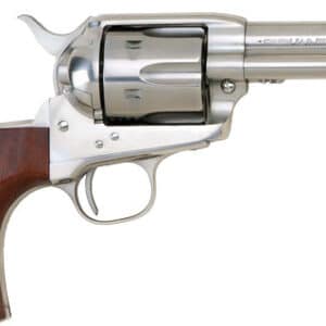Cimarron Thunderer .45 Long Colt 3.5 in stainless revolver with walnut birdshead grip