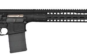 LWRC REPR MKII .308 precision rifle with 20-inch spiral-fluted barrel in black