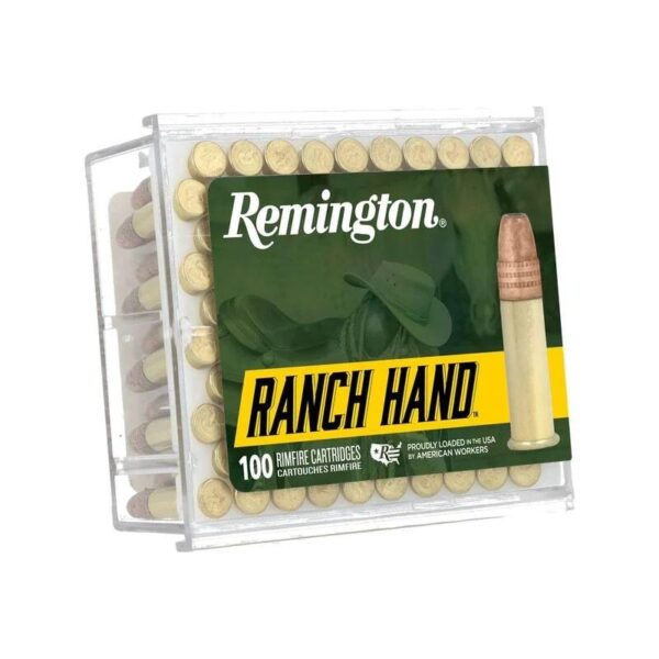 RTR21273 Remington Ranch Hand Rimfire Ammunition .22LR 38gr PHP 1340 fps 100/ct