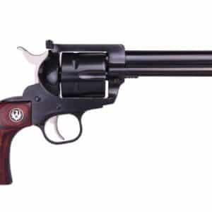 Ruger FLATTOP revolver blued finish wood grip 5 1/2 inch barrel side view