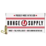 UB297 Underwood Range Supply Handgun Ammunition 10mm Auto 180 Grain FMJ 625 fps 50/ct