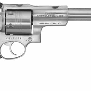 Ruger Super Redhawk .454 Casull 7.5 inch satin stainless revolver with Hogue Tamer grip