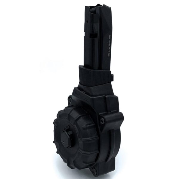 ZMDRMA109 1 Promag Shadow Systems CR920 Handgun Magazine Drum Black 9mm Luger 30/rd