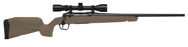 axis2xpfder1e52 1 SAVAGE ARMS AXIS 2 22-250 BL/FDE 22" PKG