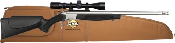 gcr4806ssc 1 CVA SCOUT TD 45-70 25" - W/BRAKE 3-9X40 SS/BLACK SYN