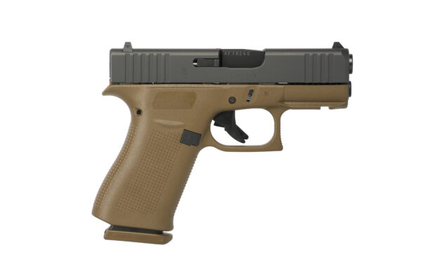 glux4350201frded2b1 scaled GLOCK G43X 9MM FDE 3.39" 10+1 FS FR