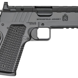 Springfield Armory Emissary 1911 .45 ACP 4.25 inch black Cerakote pistol with G10 grips