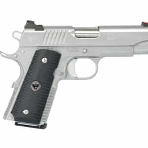 Wilson Combat ACP .45 ACP 4-inch stainless pistol with gray G10 grips