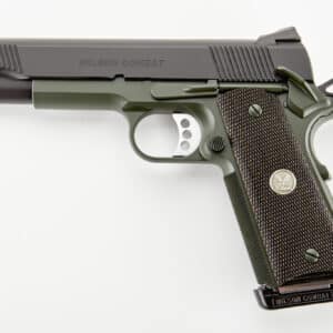 Wilson Combat CQB .45 ACP 5 inch Black Armor-Tuff with diamond wood grips and tritium night sights