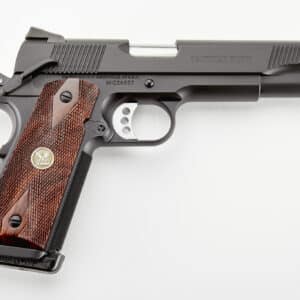 Wilson Combat Tactical Elite .45 ACP 5-inch pistol, Black Armor-Tuff finish with cocobolo grips
