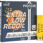 116615 Fiocchi 20LITE75 Exacta Target Low Recoil Trainer 20Gauge 2.75" 3/4oz 7.5Shot 25 Per Box/10 Case