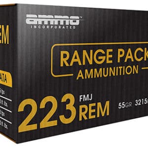 Ammo Inc 223055FMJA200 Signature  223Rem 55gr Full Metal Jacket 200 Per Box/6 Case