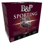 157168 B&P 12B1SCL8 Sporting Clay 12Gauge 2.75" 1oz 8Shot 25 Per Box/10 Case