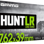 163691 Ammo Inc 76239123SSTA20 Hunt Long Range 7.62x39mm 123gr Super Shock Tip 20 Per Box/10 Case