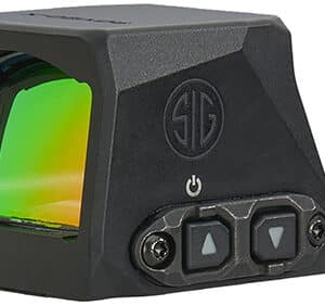 Sig Sauer Electro-Optics SORX1400 Romeo-X Enclosed Black 1 x 24 mm 2 MOA Red Dot/32 MOA Circle Multi Reticle
