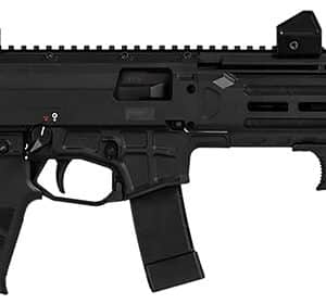 CZ-USA Scorpion 3 Plus 9mm 4.2 in threaded barrel left-handed pistol black