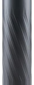 Anechoic X223B Anechox 223L  223/5.56NATO/22-250Swift/223WSSM 1.62" Black Titanium/Stainless Steel 1/2"x28