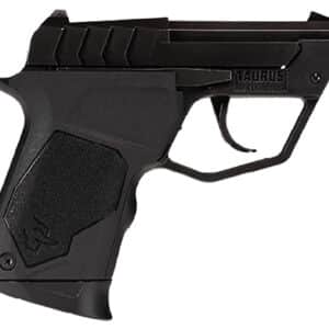 Taurus 22TUC .22 LR micro-compact pistol, matte black, tip-up barrel