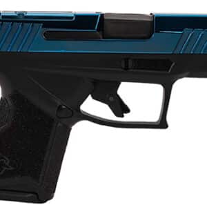 Taurus GX4 9mm compact pistol black frame blue PVD slide 3-inch barrel